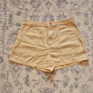 Yellow Women's Shorts